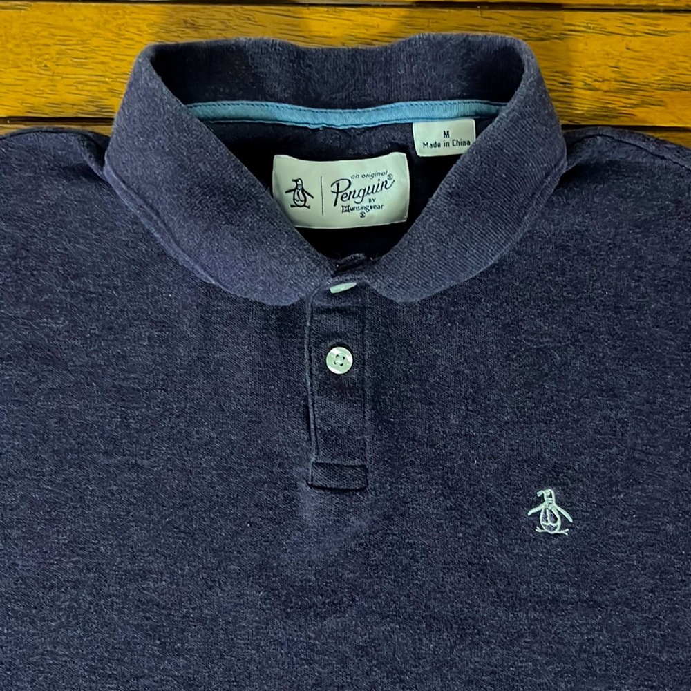 An Original Penguin Polo in Purple